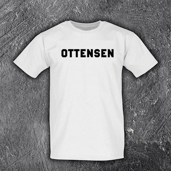 Ottensen - T-Shirt (weiß, Logo groß) (Kinder)