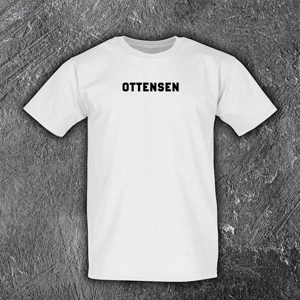 Ottensen - T-Shirt (weiß, Logo klein) (Kinder)